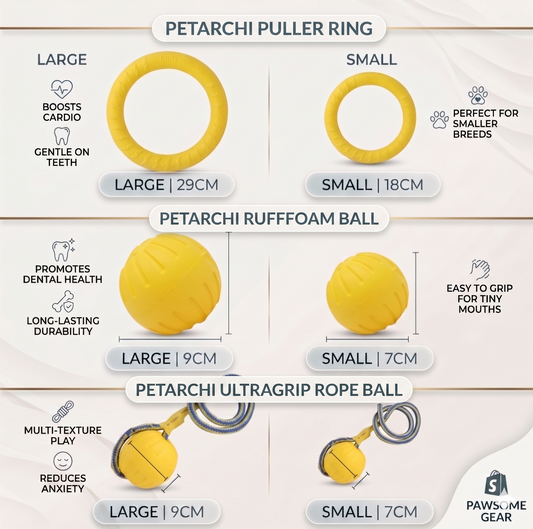 Petarchi UltraGrip Foam Rope Ball
