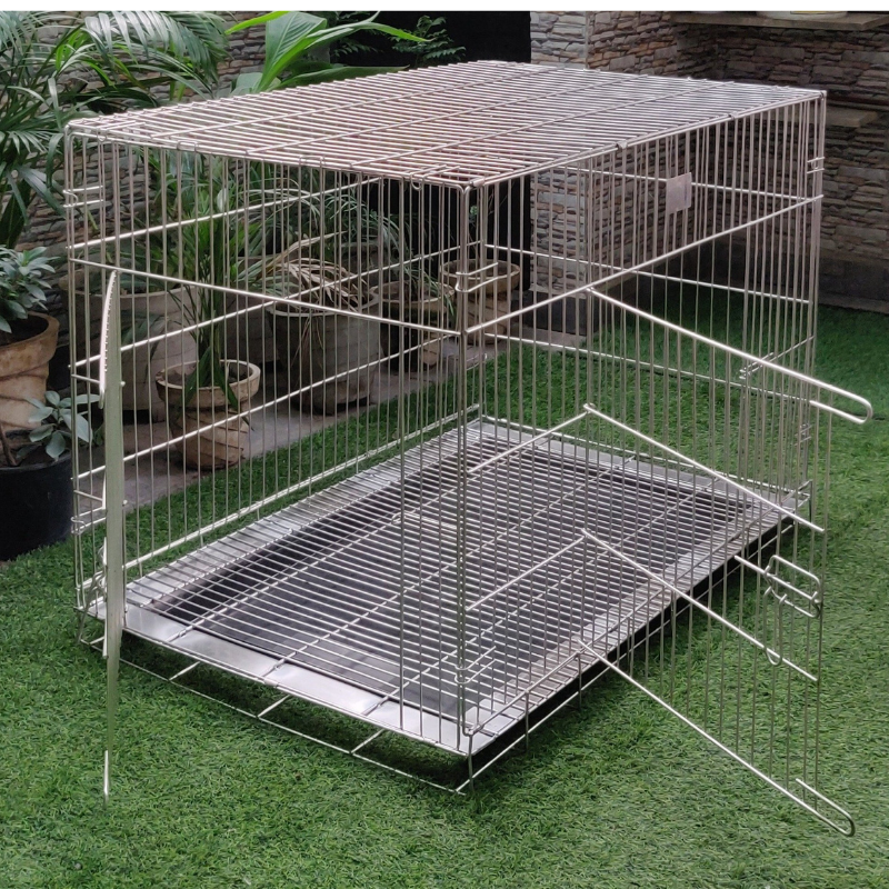 Petarchi's Stainless Steel Wire Dog Crate