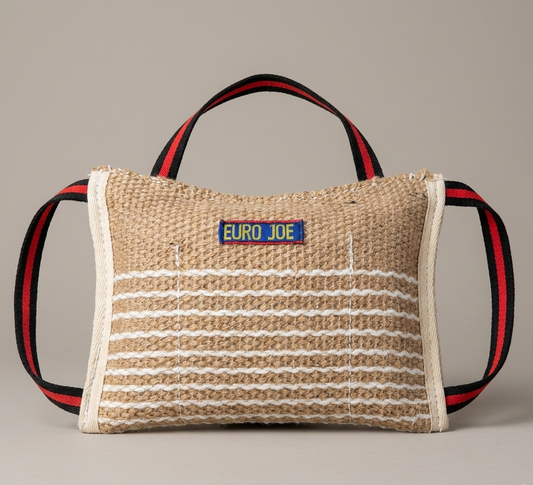 Euro Joe Bite cushion (Original), Jute