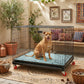 Petarchi Wire Crate with Stand and Wheels