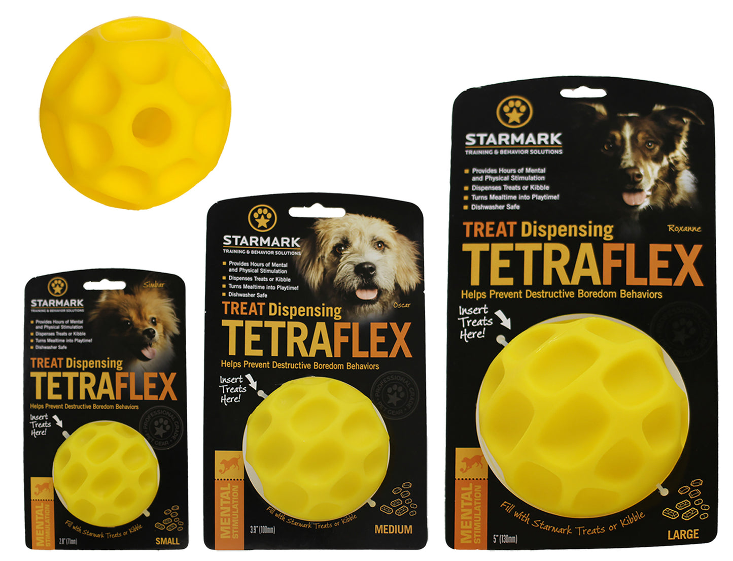 Starmark Treat Dispensing Tetraflex - Medium/Large