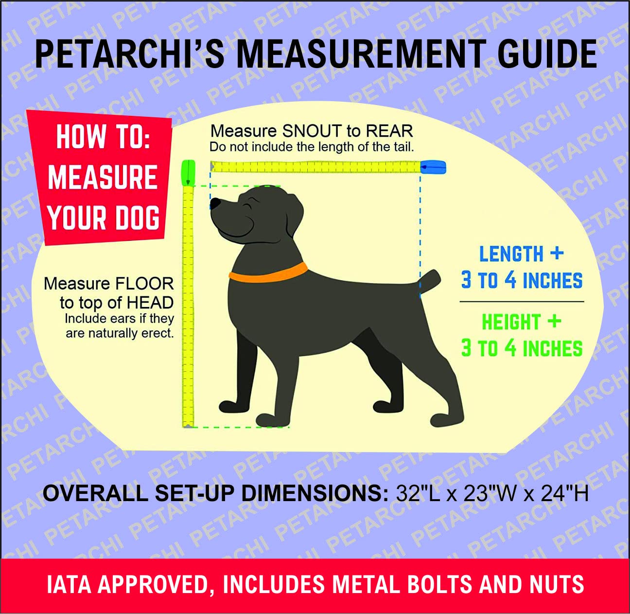 Petarchi's IATA Approved Flight Crate