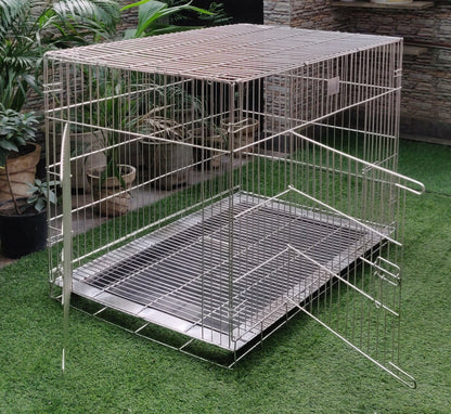 Petarchi's Stainless Steel Wire Dog Crate