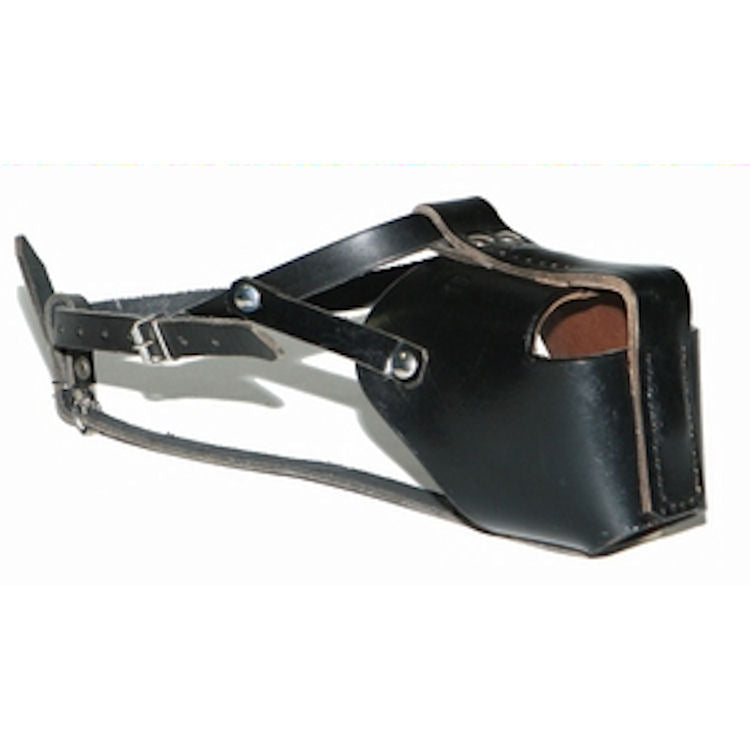 Euro Joe Leather Agitation Muzzle